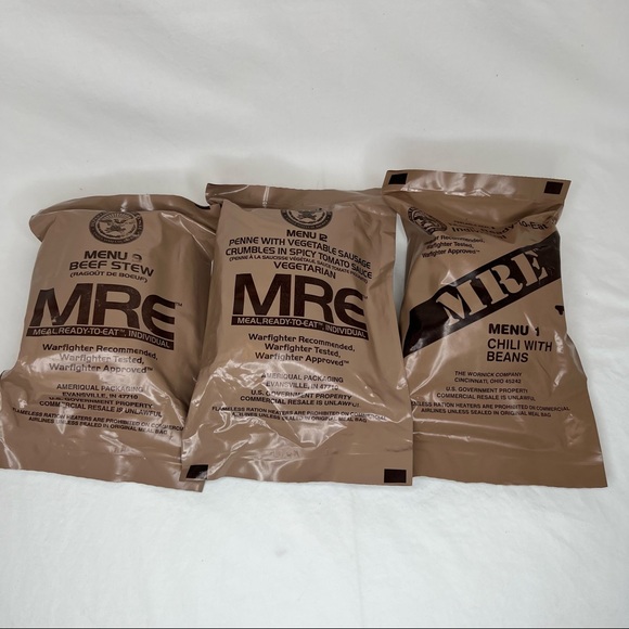 You choose your own flavor. US Military MRE Meal Ready to Eat Wornick Amerqual. - Picture 5 of 6